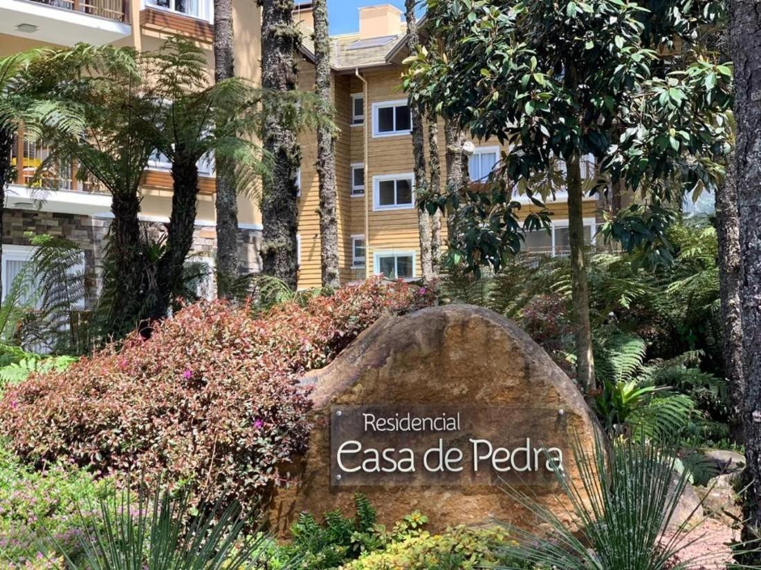 Apto 103 B,2, Proximo A Museus E Restaurantes, Condominio Com Piscina Aquecida. Gramado Esterno foto